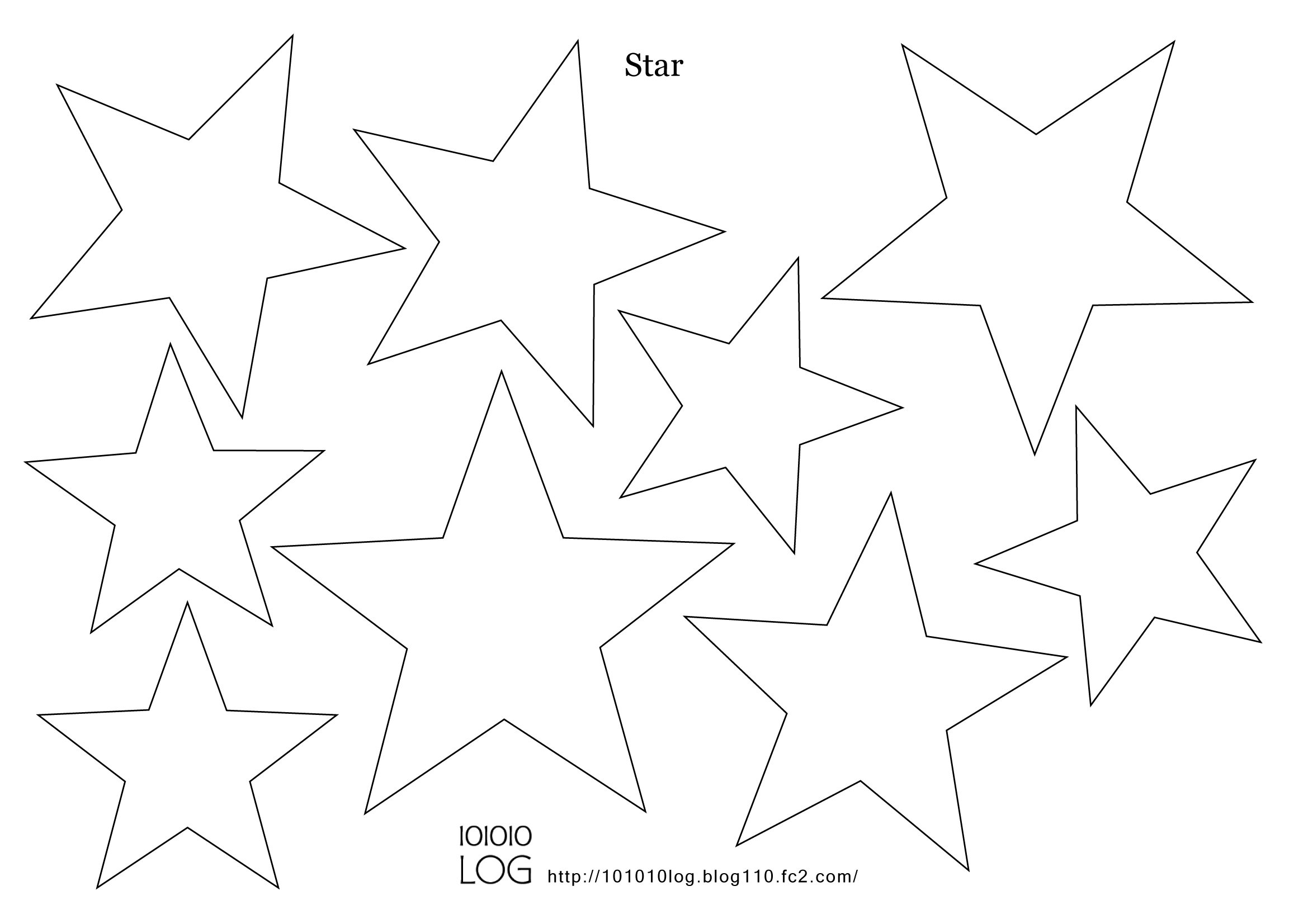log 1歳の誕生日 飾り付け 星の作り方