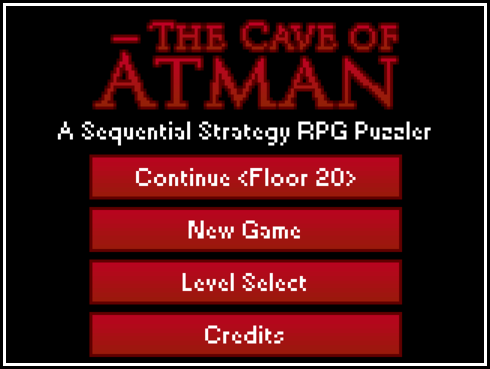 ロールプレイング風パズルゲーム　The Cave of Ātman
