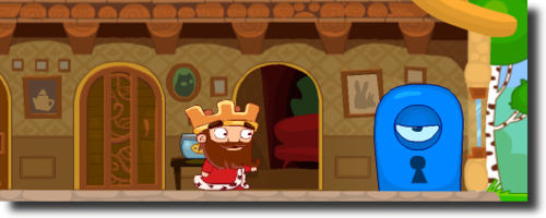 王様誘導クリックポイントゲーム　Tiny King