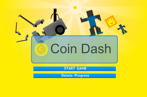 コインを集める作業系ゲーム　Coin Dash