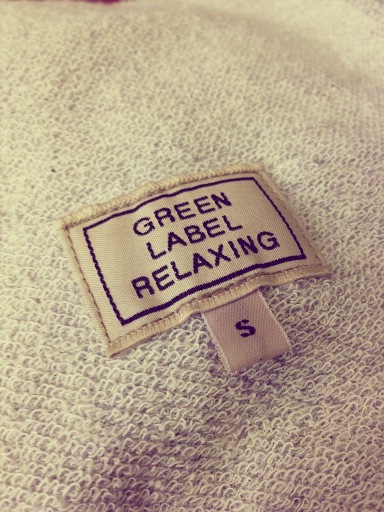 united arrows green label relaxingスウェットパンツ④